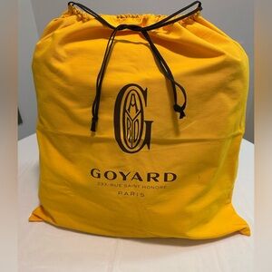 Goyard Vibrant Yellow Bag with Black Accents